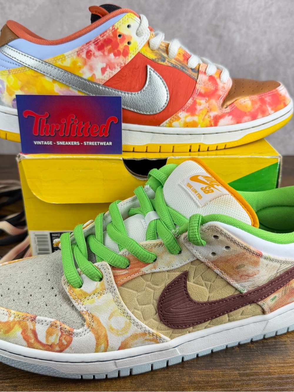 Nike SB Dunk Low Street Hawker 2021 Size 10.5 CV1628-800 Men’s Shoes OG Rare